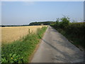 Private road to oil boreholes