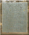 Inscription on the Valentine memorial cross, St Paul