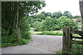 SD5164 : Gateway from cycle path approaching Halton by Roger Templeman