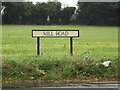 TL8967 : Mill Road sign by Geographer