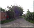 Lane and bridle path at Chatley