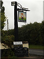 TL9174 : The Fox Inn Public House sign by Geographer