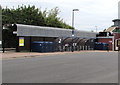SP0482 : Bicycle storage area outside  Selly Oak railway station, Birmingham by Jaggery