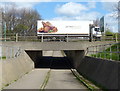 Trent Valley Way passing under the A46