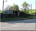 A48 directions sign, Woolaston