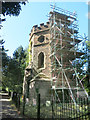 TQ1878 : Restoring the Gothic Tower by Des Blenkinsopp