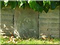 Bench mark, Eagle Close, Beeston