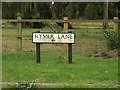 TL8675 : Rymer Lane sign by Geographer