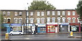 Terrace of shops in Old Kent Road