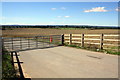 Barley field beside A6055