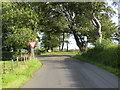 The junction of Loganhill Road with Glenmuir Water Road