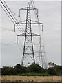 Pylons near the Radcot-Faringdon road