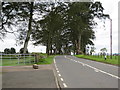 Road (B7086) at Castlebrocket