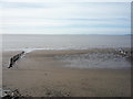 NY0745 : Beach and breakwaters, Dubmill Point by JThomas