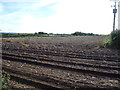 Ploughed field, Holme St Cuthbert