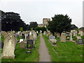 TA1181 : Graveyard at St Oswald's Church, Filey by PAUL FARMER
