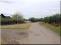 Lane junction, Kettle Hill Road, Eastling