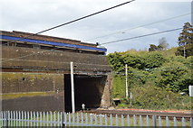 TQ8385 : Railway Bridge, Leigh on Sea Station by N Chadwick