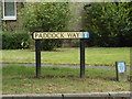 Paddock Way sign