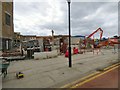 SJ9399 : Former Council Offices demolition site by Gerald England
