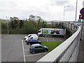 Parking area in the Vale of Neath Retail Park