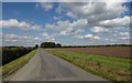 Cadney road heading to Brigg