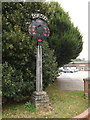 TL9565 : Norton Village sign by Geographer