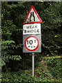 TL9468 : Roadsign on Sandy Lane by Geographer