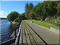 Riverside walkway