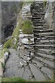 ND3240 : Whaligoe Steps, Scotland by Andrew Tryon