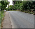 B5101 Berse Road bridge over a former railway,  New Broughton