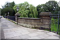 North parapet of Geneva Road Bridge