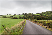 W4678 : View north east down minor road by David P Howard
