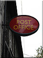 TL8966 : Great Barton Post Office sign by Geographer