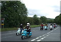 Scooters on the A671 near Clitheroe #2