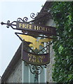 Sign for the Spread Eagle Inn, Sawley