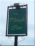 SD8056 : Sign for the Plough Inn, Wigglesworth by JThomas