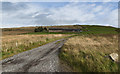 Track to a remote barn