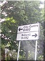 UK Directions Sign