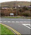 A4049 directions signs, New Tredegar