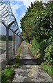 Public footpath near Carterton, Oxon