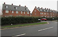 Blackwell Close houses facing Gloucester Road, Stonehouse