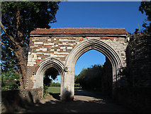 TL3800 : Waltham Abbey gatehouse by Stephen Craven