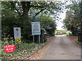 Entrance to Botany Bay Cricket Club, East Lodge Lane, Enfield