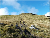 NN5045 : Hill path near Coire Ban by Iain Russell