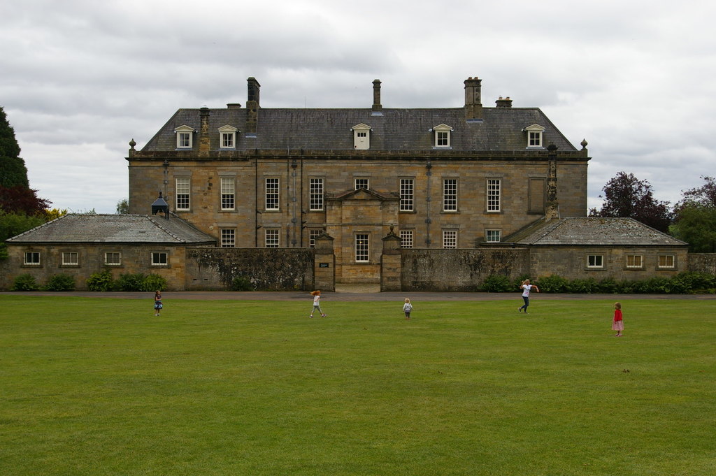 Wallington Hall from the north © Christopher Hilton Geograph Britain