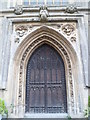 Ornate door at St John