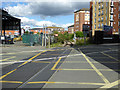 Dock railway crossing of Canute Road