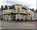 Derelict former pub on a Cheltenham corner