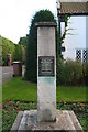 WW1 Memorial at West Ella